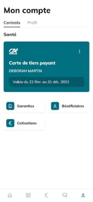 CA Ma Santé android App screenshot 13